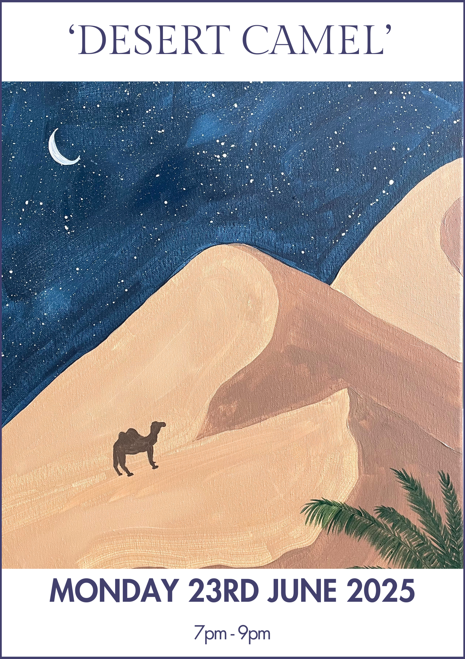 23/06/2025 - Desert Camel