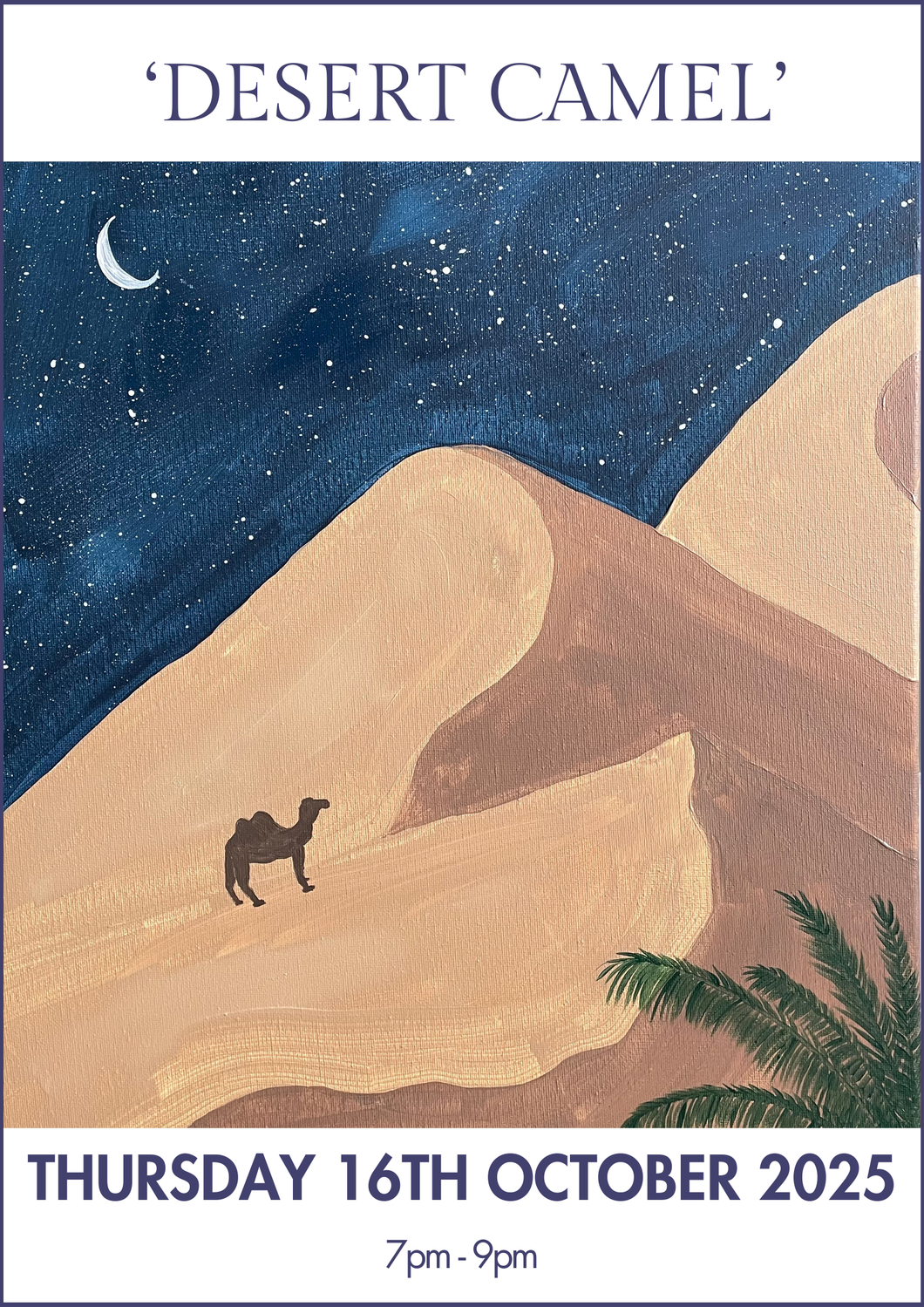 16/10/2025 - Desert Camel