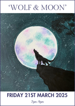 Load image into Gallery viewer, 21/03/2025 - Wolf &amp; Moon
