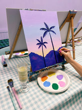 Load image into Gallery viewer, 26/04/2025 - Pastel Palm Trees
