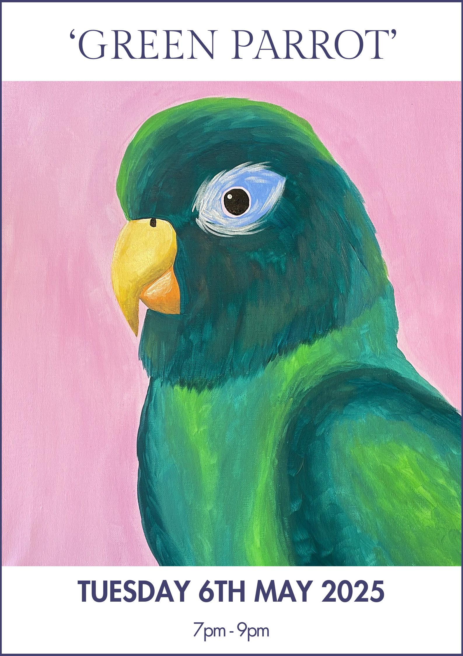 06/05/2025 - Green Parrot