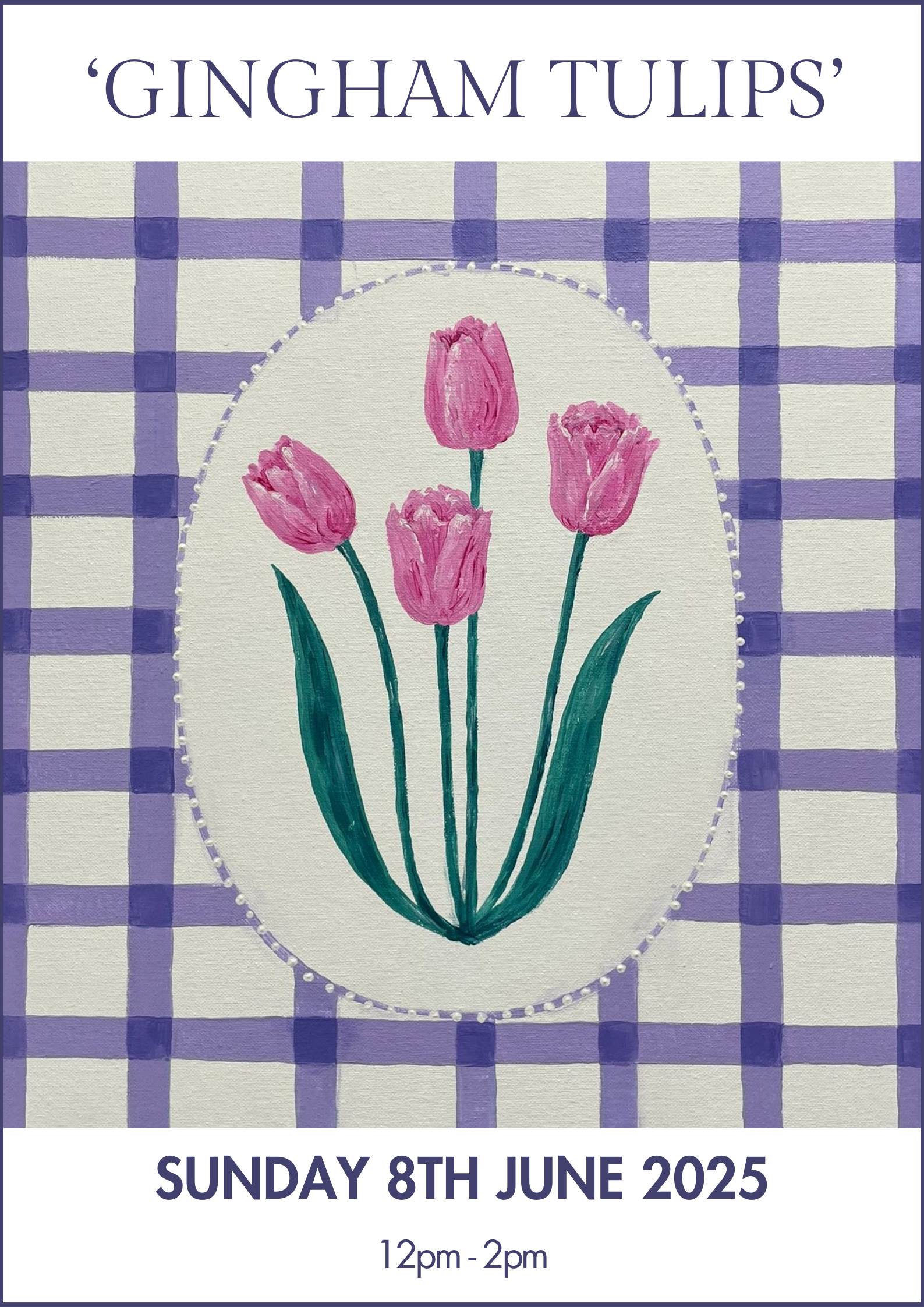 08/06/2025 - Gingham Tulips